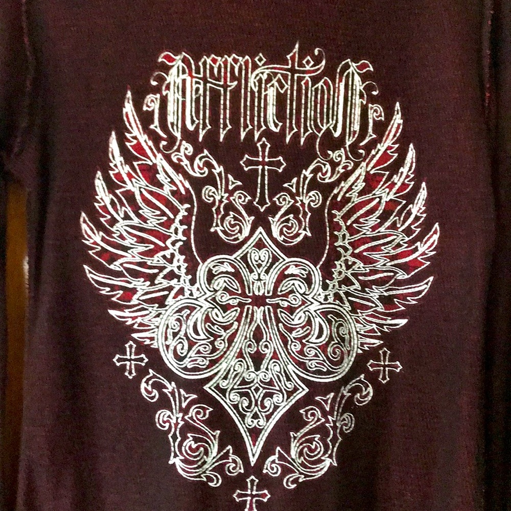 Affliction Reversible Thermal Top